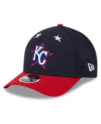 Men's Navy/Red Kansas City Royals 2025 MLB All-Star Game Workout 9FORTY M-Crown Adjustable Hat