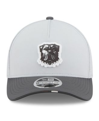 Men's Gray/Graphite Cleveland Browns 2025 NFL Training Camp A-Frame 9FORTY Adjustable Hat