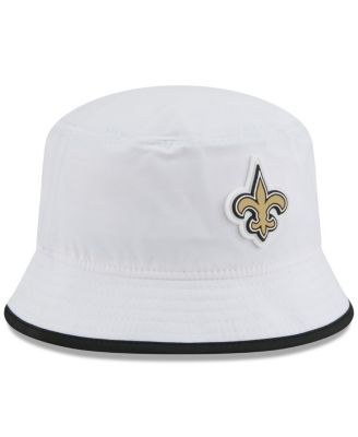 Men's White New Orleans Saints 2025 NFL Training Camp Stretch Bucket Hat