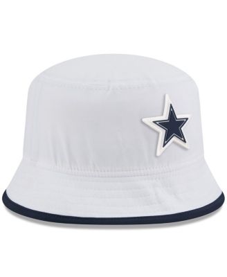 Men's White Dallas Cowboys 2025 NFL Training Camp Stretch Bucket Hat