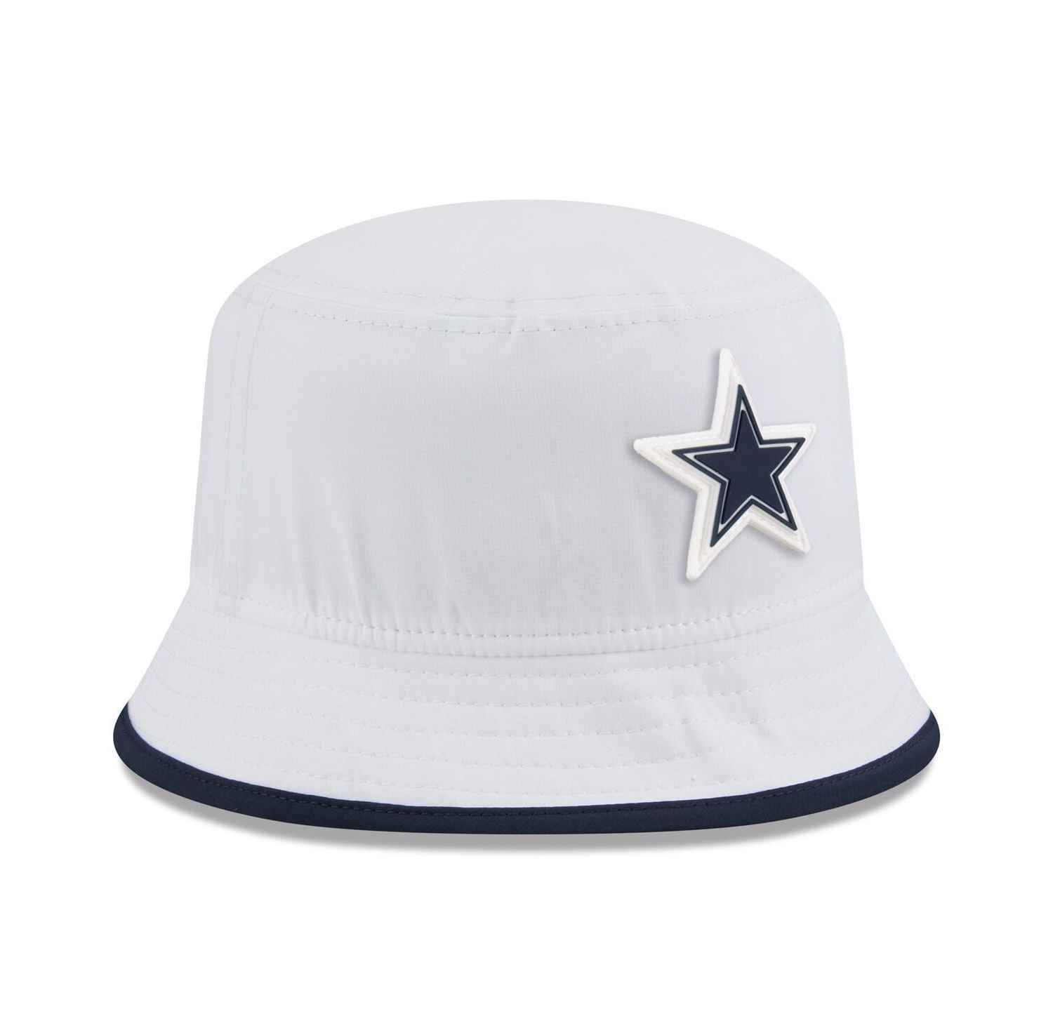 Men's White Dallas Cowboys 2025 NFL Training Camp Stretch Bucket Hat
