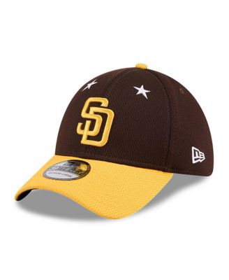 Men's Brown/Gold San Diego Padres 2025 MLB All-Star Game 39THIRTY Flex Hat