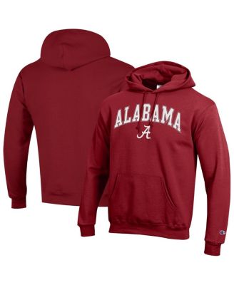 Champion - Men's&nbsp;Crimson Alabama Crimson Tide Arch Over Logo Pullover Hoodie