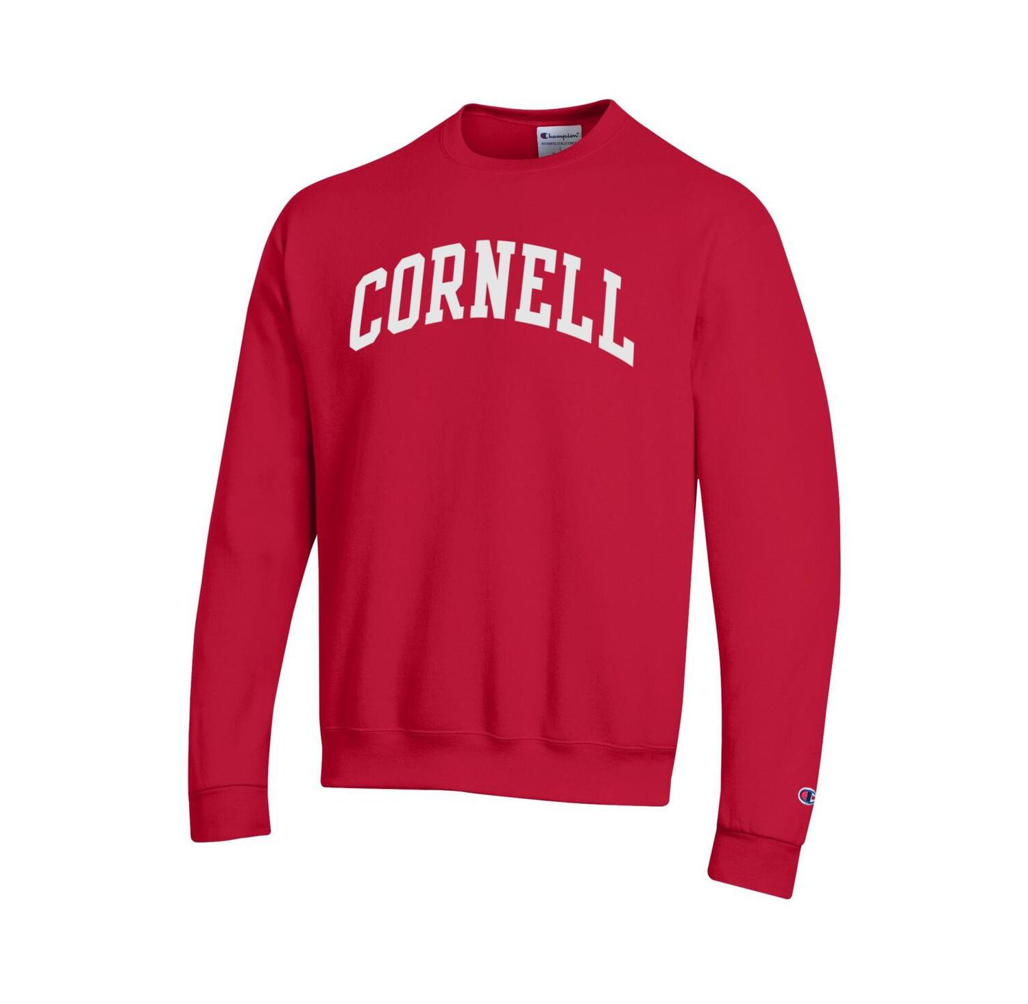 Men's Red Cornell Big Red Basic Arch Fleece Pullover Sweatshirt