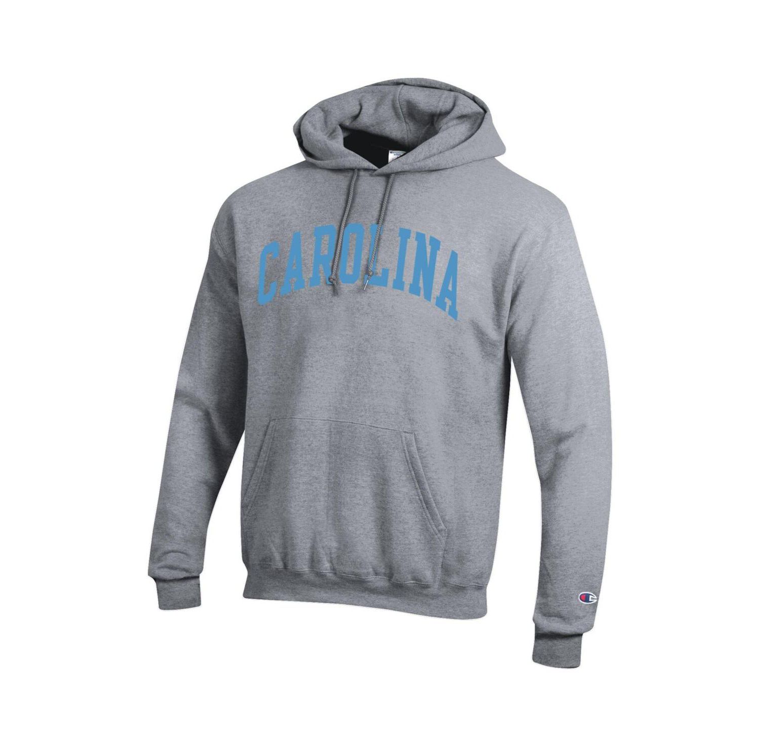 Men's Carolina Blue North Carolina Tar Heels Basic Arch Fleece Pullover Hoodie Sweatshirt