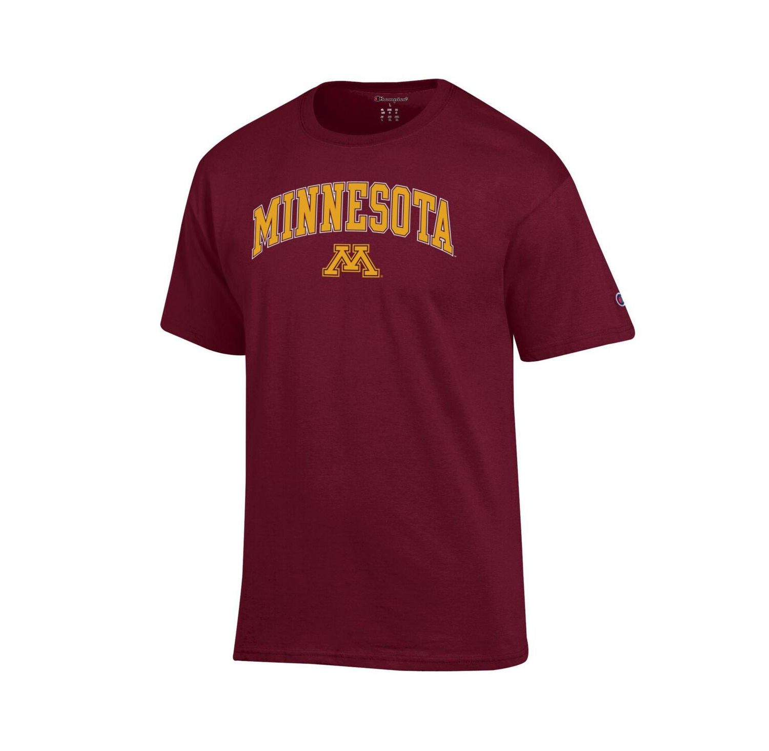 Men's Maroon Minnesota Golden Gophers Arch Over Logo T-Shirt