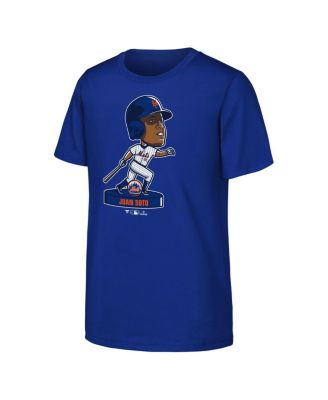 Fanatics - Big Boys and Girls&nbsp;Juan Soto Royal New York Mets Bobble Head Player T-Shirt