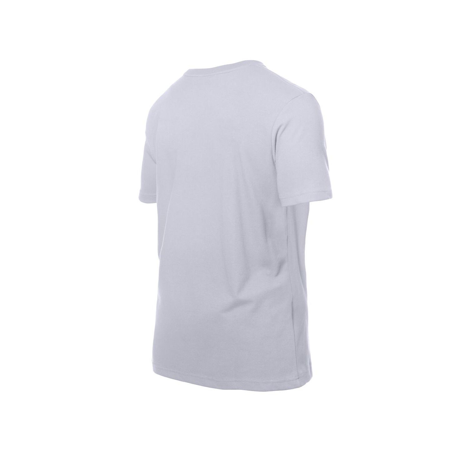 Men's White Los Angeles Dodgers Cuban Flag Logo T-Shirt
