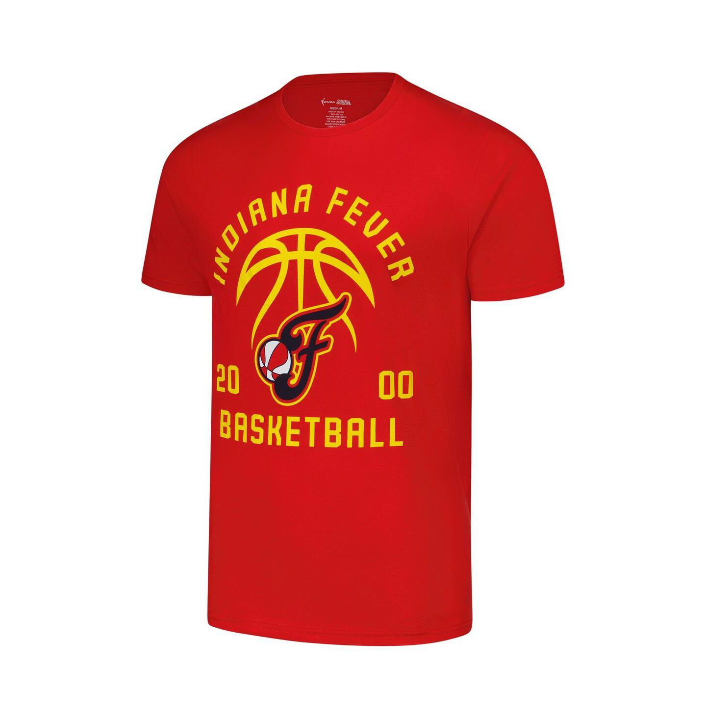 Футболка Stitches Red Indiana Fever Basketball — фото 2