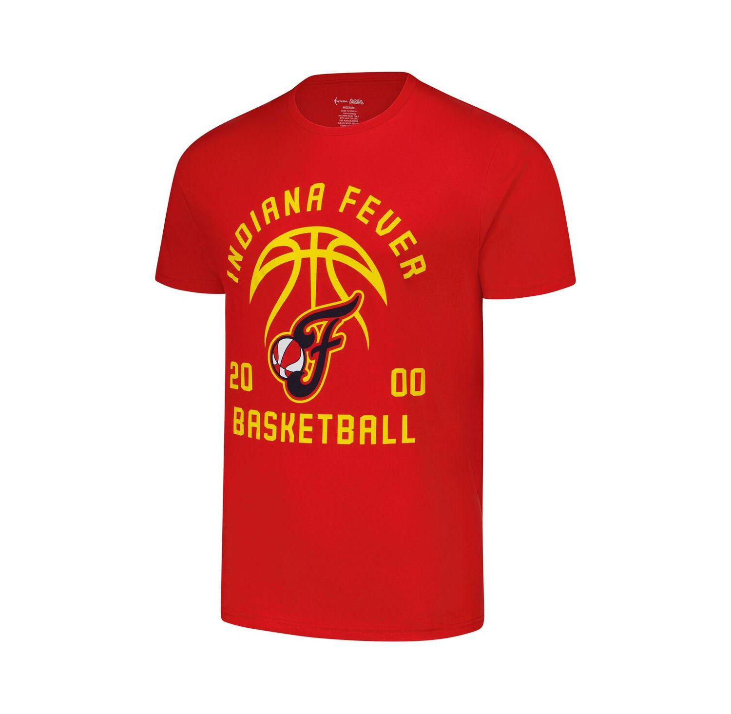 Men's and Women's Red Indiana Fever Basketball T-Shirt
