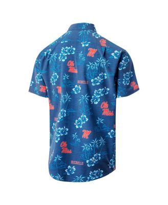Men's Navy Ole Miss Rebels Classic Button-Up Shirt