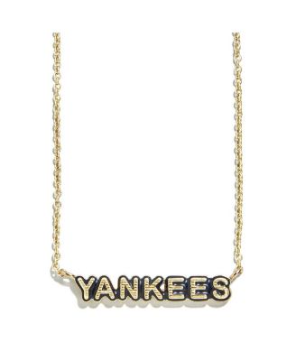 New York Yankees Delicate Enamel Necklace