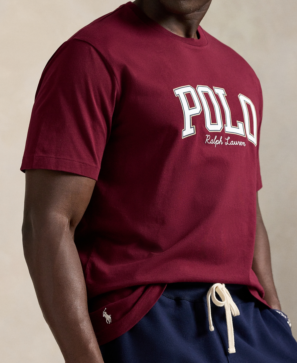 Polo Ralph Lauren Men's Big & Tall Logo Jersey T-Shirt