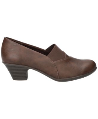Women's Fondly Block-Heel Slip-On Shooties