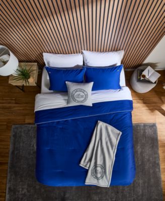 Lacoste Tiebreak Solid 3-Pc. Comforter Set, Full/Queen