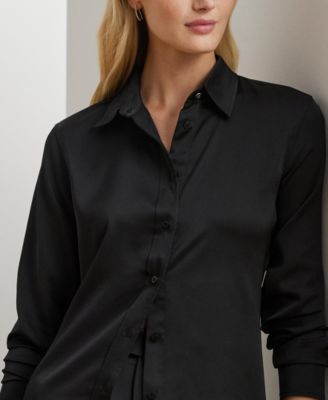 Women's Satin Charmeuse Shirt