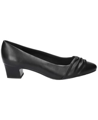 Women's Lyanna Block-Heel Slip-On Pumps