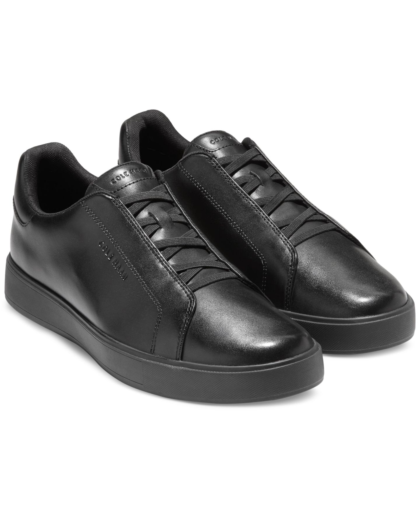 Мужские кроссовки Cole Haan GrandPrø Luxe Slip-on, цвет: Чёрный — фото 10