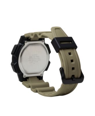 Men's Digital Tan Resin Watch, 45mm