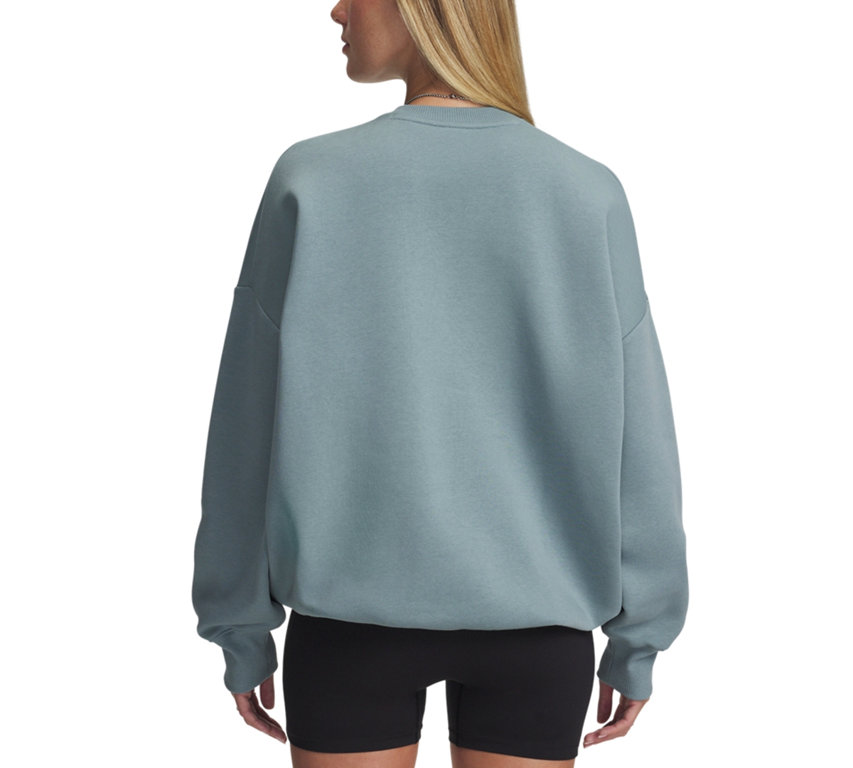 Under Armour Women's Rival Fleece Oversized Varsity Sweatshirt