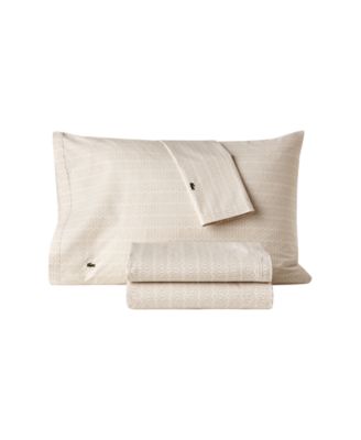 Printed Cotton Percale 4-Pc. Sheet Set, Full