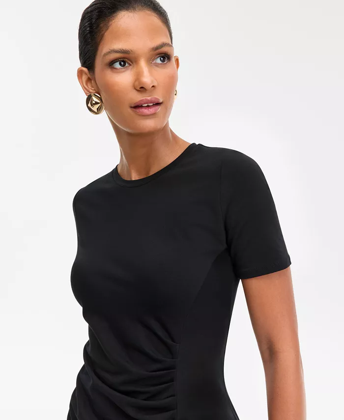 Women's Side-Ruched Dress - thumbnail 4