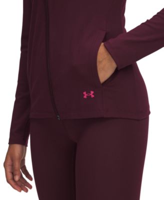 Women's Motion Zippered Mock-Neck Jacket