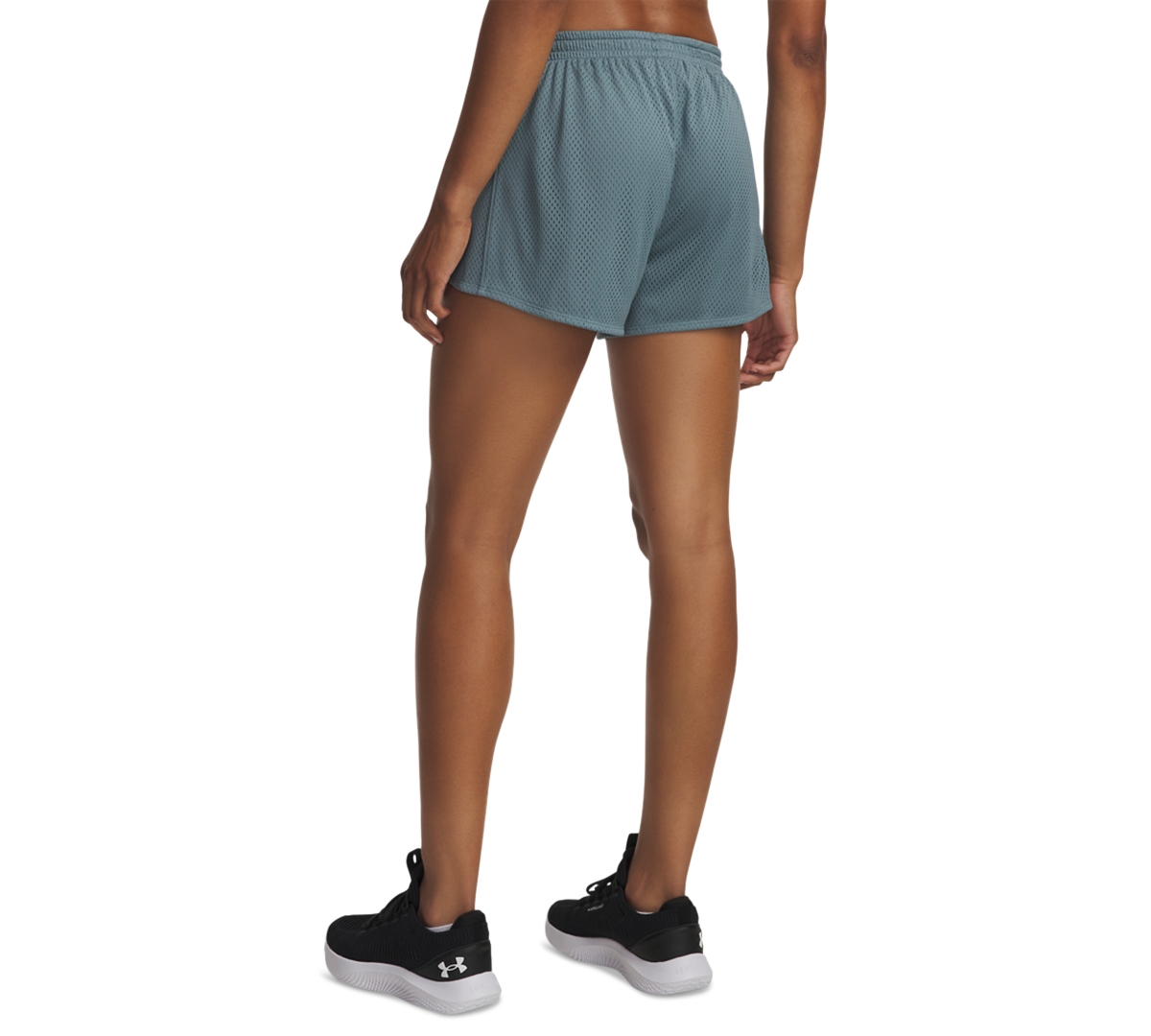 Under Armour Women's Tech Mesh Play Up 3" Shorts In Blue