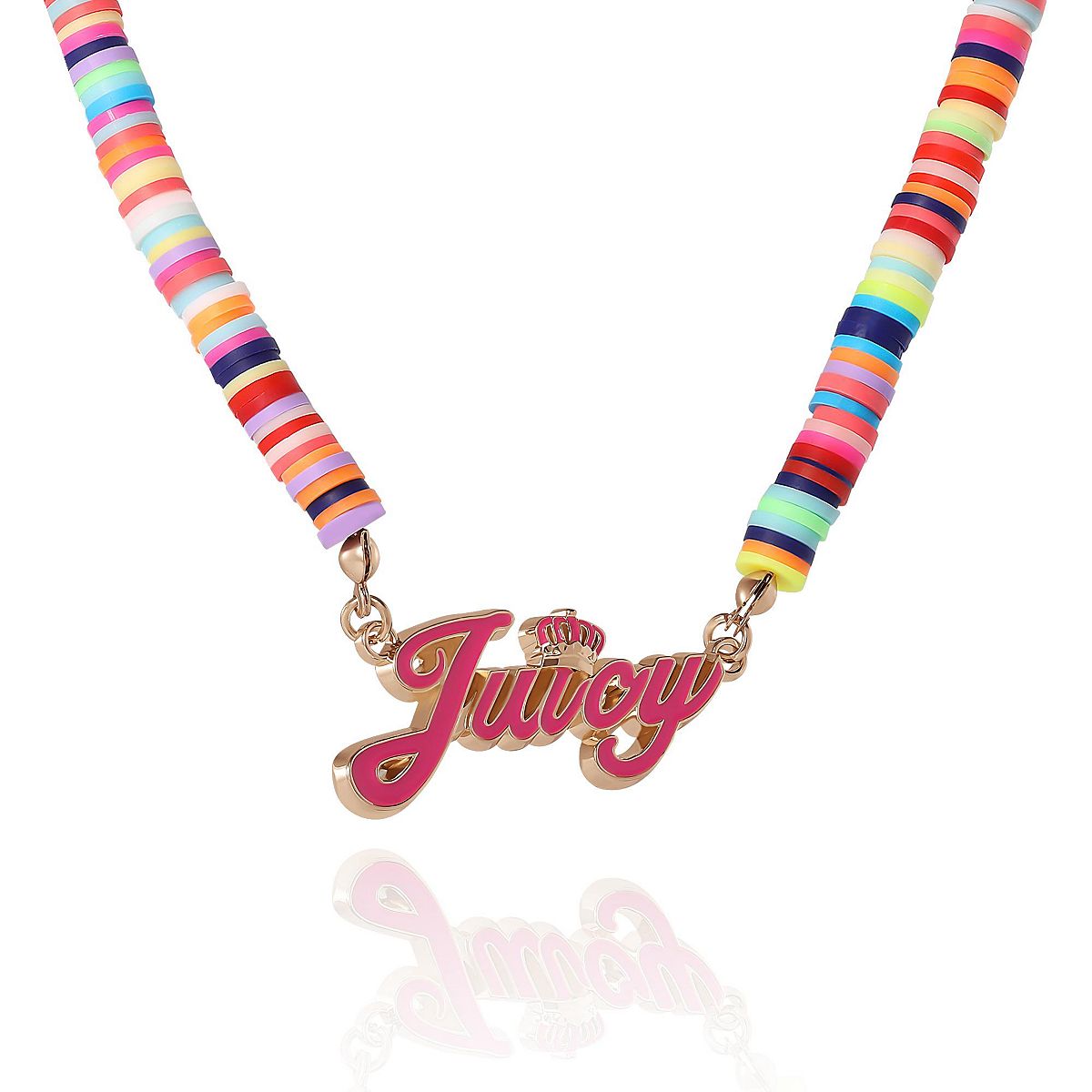 Juicy Couture Kids 15 2인치 컨페티 비드 목걸이