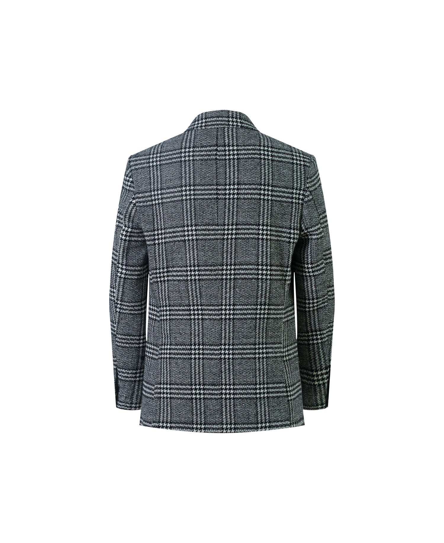 Little Boys Boys 4 6-7 Slim Fit Windowpane Blazers Sports Coat Jacket