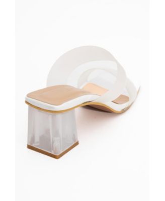 Elara Transparent Strap Sandal (Women)