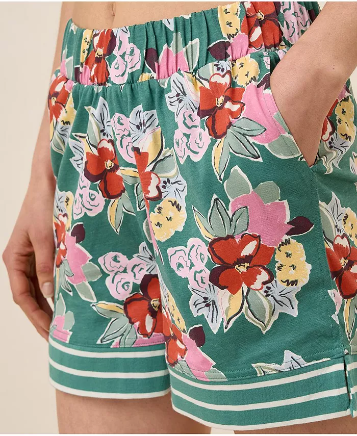 Women's Organic Cotton Staycation Sleep Short - thumbnail 8