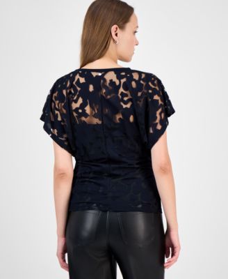 Women's Floral Lace Top