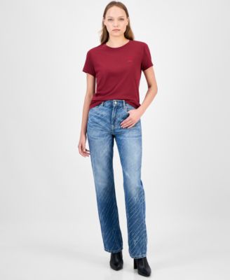 Women's Rhinestone Logo T-Shirt