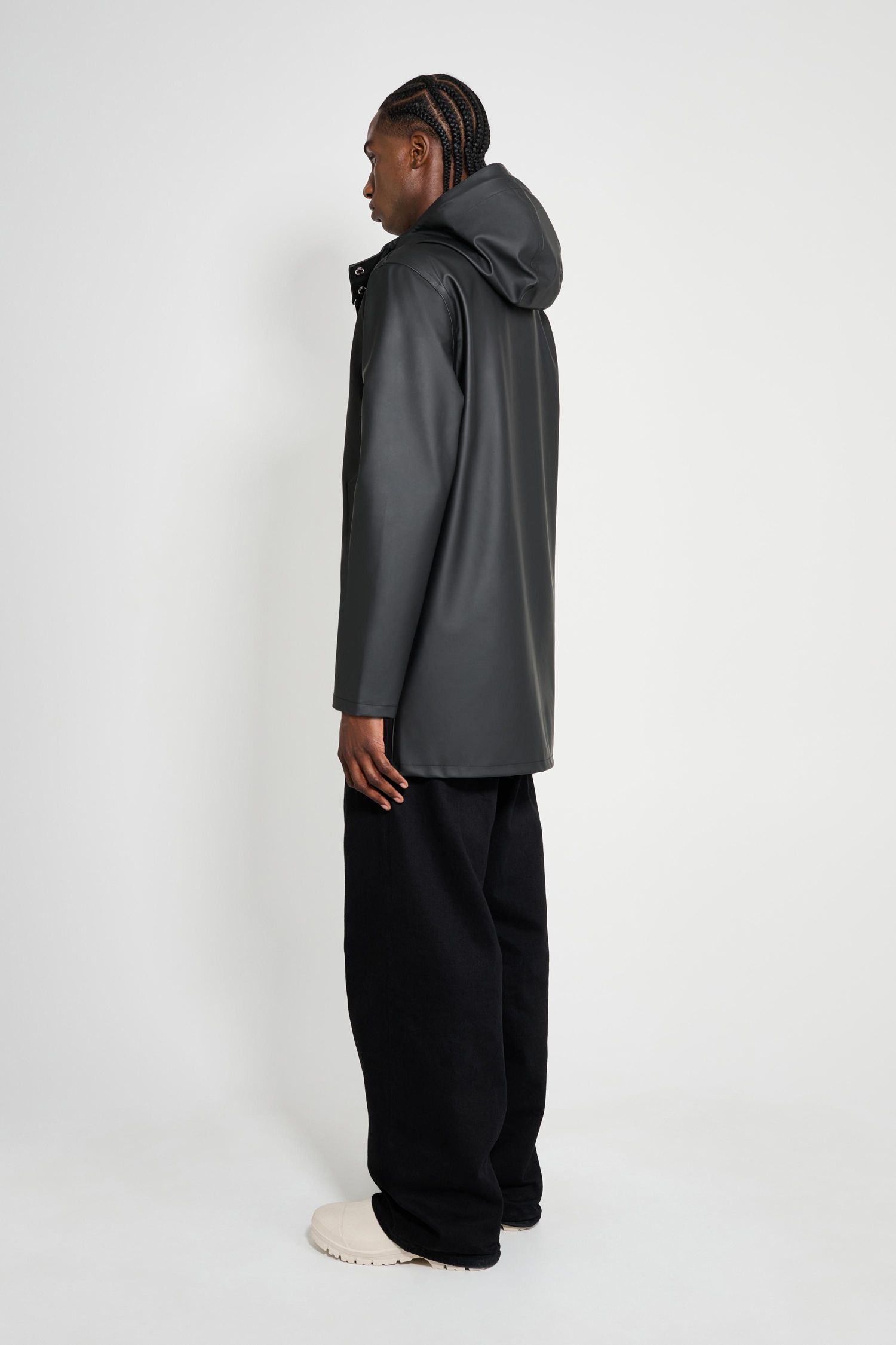Stockholm Long Sleeve Hooded Raincoat
