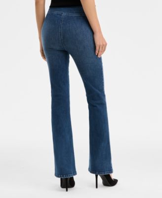 Women's High-Rise Pull-On Bootcut Jeans, Macy's Exclusive