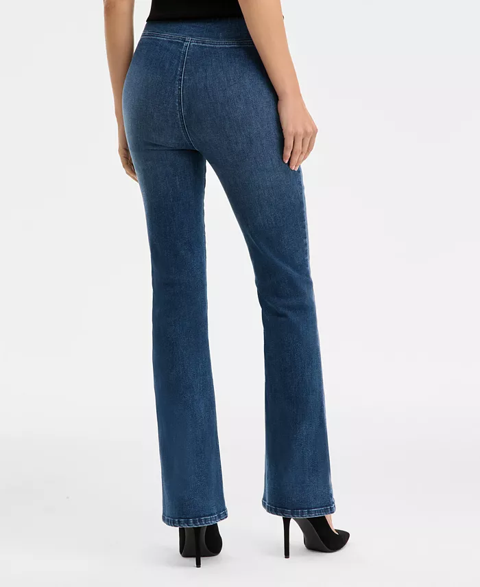 Women's High-Rise Pull-On Bootcut Jeans - thumbnail 4