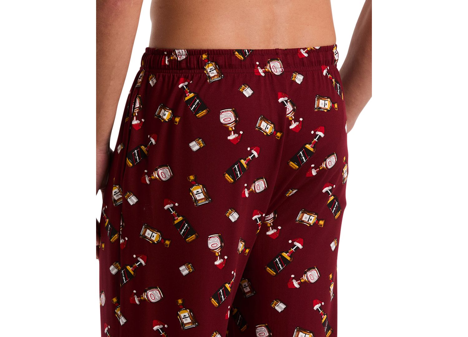 Men's Deluxe Touch Cocktail-Print Pajama Pants