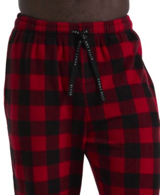 Men's Shirt & Plaid Pajama Set