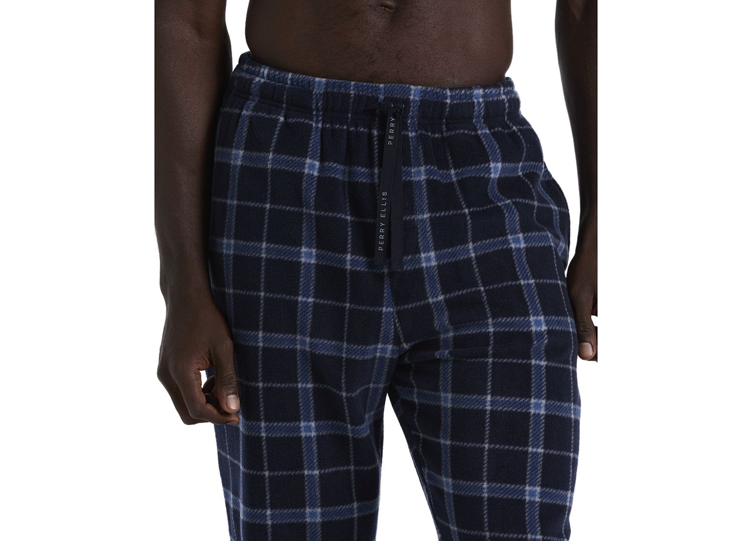 Men's Shirt & Plaid Pajama Set