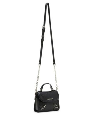 Lilithc Crinkle Top Handle Satchel Bag