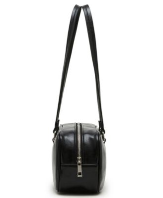 Andarna Crinkle Zipper Shoulder Bag