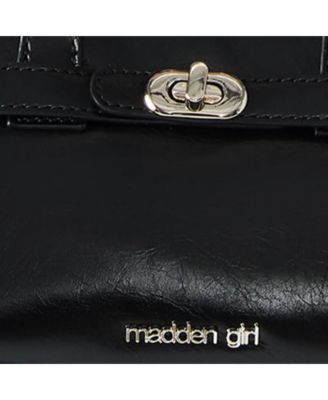 Cathc Crinkle Zipper Satchel Bag