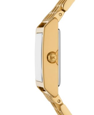 Women's&nbsp;Georgie Three-Hand Gold-Tone Stainless Steel Watch, 27mm