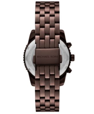 Women's&nbsp;Bryant Chronograph Brown Stainless Steel Watch, 35mm