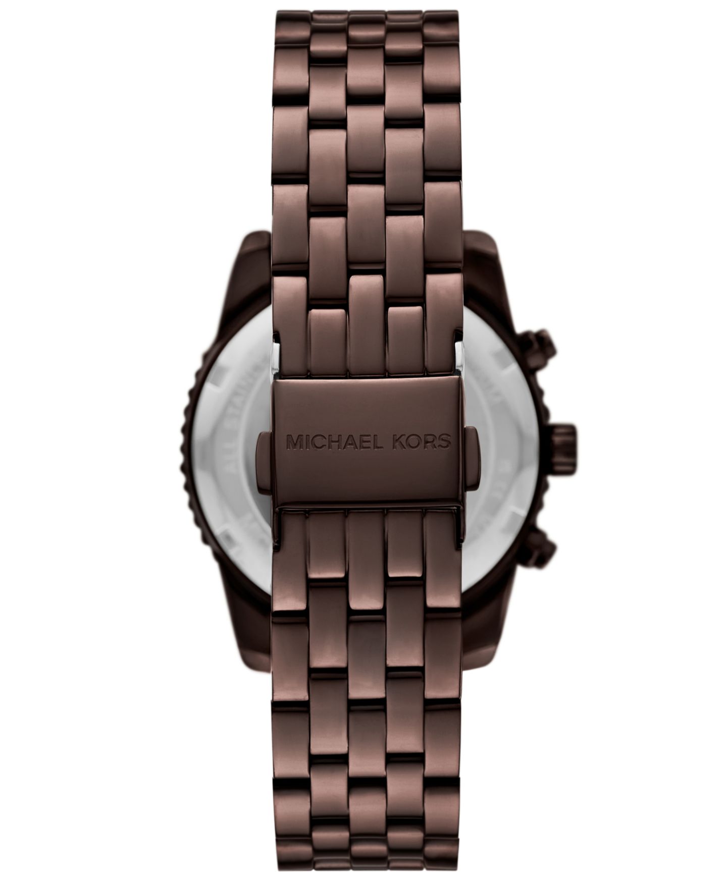 Женские часы Michael Kors Bryant Chronograph Brown Stainless Steel Watch, 35mm — фото 2