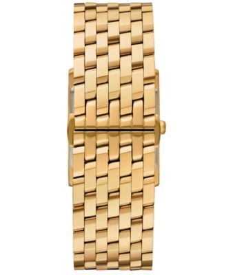 Women's&nbsp;Georgie Three-Hand Gold-Tone Stainless Steel Watch, 27mm