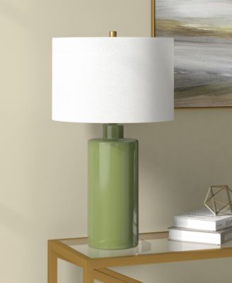Selina 25" Ceramic Table Lamp with Fabric Shade