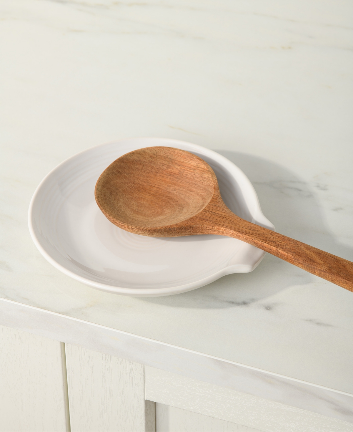 Fiesta Extra Large 7" Spoon Rest In White
