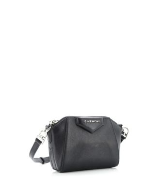 Nano Antigona Crossbody Bag Leather